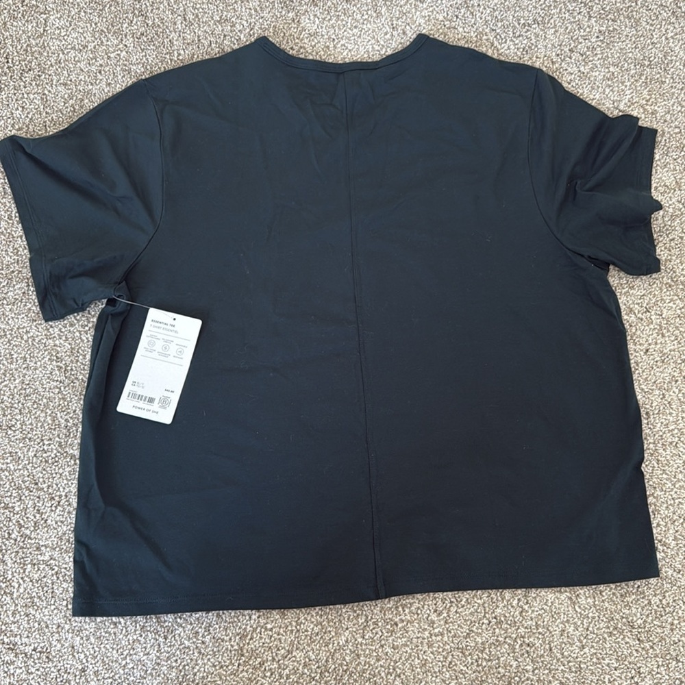 Athleta Essential Tee NWT XL Tall Spruce - Picture 5 of 6